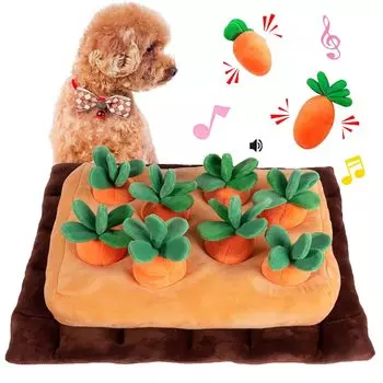Carrot Carrot Harvest YCYHHHW Nose Work Educational Pet Dog Lack of Stress Home Destruction Prevention Measures Field, Team, Mat, Toy, Supplies, Toy,