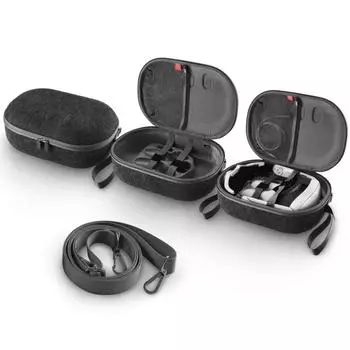 Carrying Case VR Gaming Headset Touch Controllers Accessories Portable Storage Bag Compatible For Meta Quest 3 VR серый