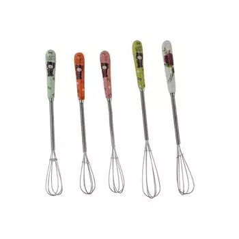 Cartoon Baking Tools Ceramic Handle Kitchen Accessories Egg Mixer Stirring Whisk Egg Beater Blender оранжевый
