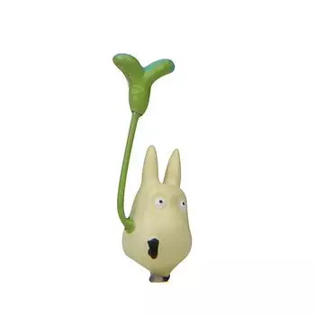 Cartoon Cute Totoro Hold Leaf Cat Mini Model Decoration For Landscape Props