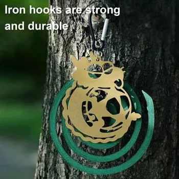 Cartoon Dragon Incense Coil Holder with Adjustable Nut Heavy Duty Outdoor хаки