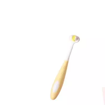 Cartoon Triple Sided Toothbrush Soft Bristles Oral Cleaning Children Toothbrush Durable Teeth Brush