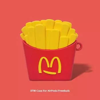 Case 5i French Fries SE2 Wheat Door Freeclip Cute Freebudspro3 Wireless Bluetooth Earbuds Case 4e Silicone Pro2 + Drop-Resistant 5 Best Version Huawei FreeBuds Pro2/Pro2 + Wheat fries]