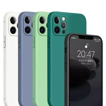 Чехол для Apple iPhone 12 11 Pro Max iPhone 12 mini X XR XS 6 6s 7 8 Plus se 2020Back Cover Soft Silicone Etuy Coque Bumper Shell iphone 6 6s