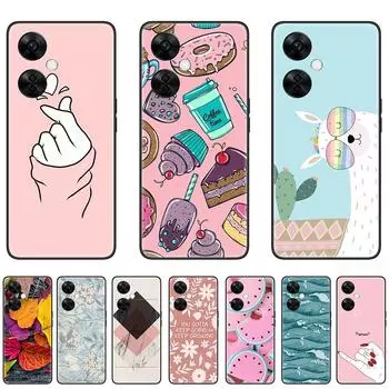 Case for Oneplus N30 Black luxury Back Cover on oneplusN30 Soft tpu shockproof CPH2515 Ultra thin bumper N30-Style 1