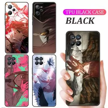 Case For Oppo Realme 8 C21Y 8i GT Neo 2 3 C21 7 9 Pro 6 C35 C20 Master C15 C12 C11 Silicone Phone Cover Chainsaw Man Makima Capa Realme GT Neo 3