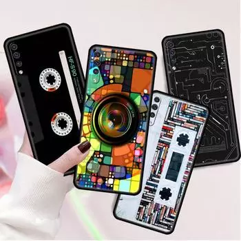 Case For Samsung Galaxy A50 A70 A30 A20s A20e A10 A40 A10s A10e M52 M51 M31 M30s Phone Cover Vintage Cassette Tape Retro Style Samsung A60