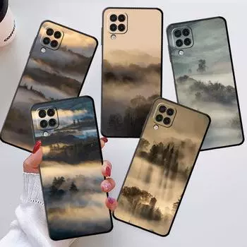 Case For Samsung Galaxy Note 20 Ultra 10 Plus 9 8 A50 A10 A40 A70 A20e M13 M52 M31 A52 A51 A13 Phone Cover Cool Mountain Peak Samsung A10s