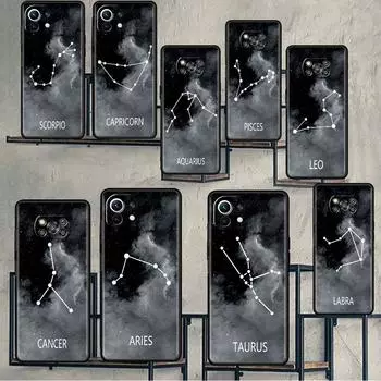 Case For Xiaomi Mi Poco X3 X4 NFC M3 Mi 11 11T 10 T 9T 12 9 10T Lite Silicone Back Phone Cover Twelve Constellations Xiaomi Poco M3