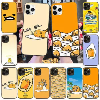 Case for Xiaomi Poco X6 X4 M5 M6 F5 F6 C65 C55 C50 C51 C40 Redmi Note 7 8 14C A3X 13C 12C 11 10A 9C Pro Black Sofe Cover LI13 Gudetama Lazy Egg Redmi 9T гагат