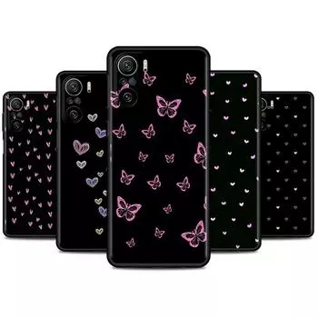 Чехол для Xiaomi Redmi Note 11 9S 10 9 8 7 9A 9C 9i K40 8T 10C 9T K50 силиконовый чехол милый Love Heart Redmi K40 Pro