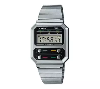 Casio A-100WE-1ADF Модные мужские женские наручные часы