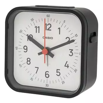 CASIO Alarm Clock Table Clock Black Analog Small Mini Light Snooze Light TQ-169-1JF