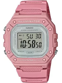 Casio Analog Multicolor Multicolor W-218HC-4AVEF W-218HC-4AVEF W-218HC-4AVEF, Multicolor, W-218HC-4AVEF