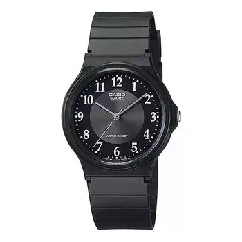 CASIO analog watch Chipkashi Cheap Casio MQ-24-1B3L urethane belt unisex black two-tone color overseas model [parallel import goods]