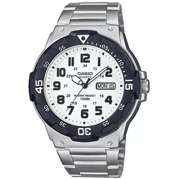 [Casio] Аналоговые часы CASIO MRW-200HD-7BV мужские дешевые Casio металлический ремешок белый зарубежная модель [параллельный импорт]