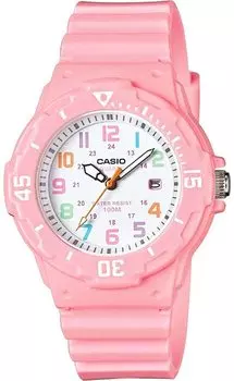 CASIO Аналоговые часы для детей, дешевые Casio Pastel Pink x Multicolor Overseas Model [Casio] LRW-200H-4B2V женские [Товар]