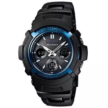 CASIO AWG M100BC 2AJF G SHOCK ЧЕРНЫЙ СИНИЙ