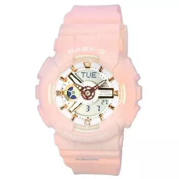 Casio Baby-G Analog Digital White Dial Quartz BA-110XRG-4A BA110XRG-4 100M женские часы