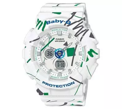 CASIO BABY-G BA-120SC-7ADR Модные мужские женские наручные часы