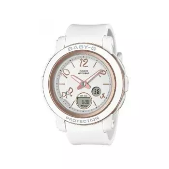 Casio Baby G Baby G Ленточный дизайн Модель Белый BGA 290RA 7ajf