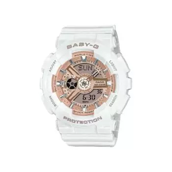 CASIO BABY G Baby G Розовый Белый BA 110X 7A1JF