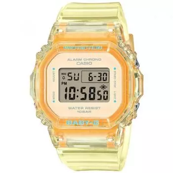 CASIO BABY G baby G see through design yellow BGD 565SJ 9JF