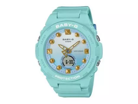 Casio Baby-G BGA-320-3AJF Пляжный цвет Женские часы мятный лагуна Смола ремешок НОВЫЙ
