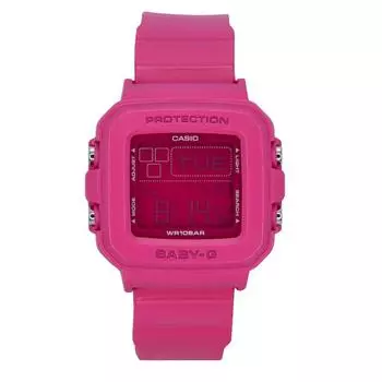 Casio Baby-G Plus Digital 30th Anniversary Pink Resin Remezzo Quartz BGD-10K-4 100M женские часы со специальным держателем розовый