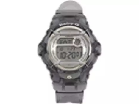 Casio Часы Baby-G Reef BG-169R-8 с резиновым ремешком, серые, скелетонированные, цифровые, НОВЫЕ