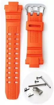 [Casio] Belt (band) + (long and short screws, reinforcement plate) for CASIO GW-3000M (GW-3000 series)