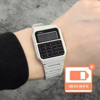 Casio CA-53WF-8B Мужские электронные часы с калькулятором банка данных