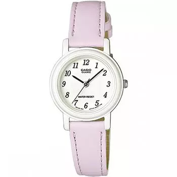 Casio CASIO Аналоговые часы Chipkashi Дешевые Casio LQ-139L-6B Пастельно-фиолетовый кожаный ремень Круглый циферблат Женская зарубежная модель
