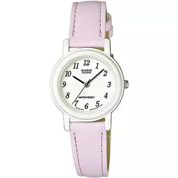 [Casio] CASIO Analog Watch Chipkashi Cheap Casio LQ-139L-6B Pastel Purple Leather Belt Round Face Ladies Overseas Model [Parallel Import]