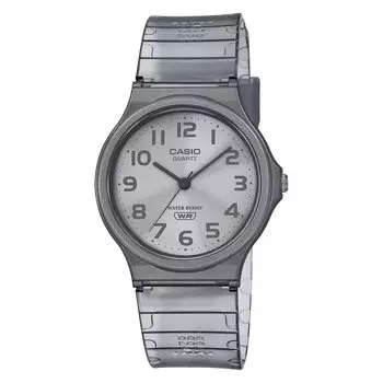[Casio] CASIO Analog Watch Chipkashi Cheap Casio MQ-24S-8B Urethane Belt Unisex Clear Gray Overseas Model [Parallel Import]
