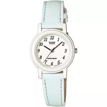 [Casio] CASIO Analog Watch Chipkashi Cheap Casio LQ-139L-2B Pastel Blue Leather Belt Round Face Ladies Overseas Model [Parallel Import]