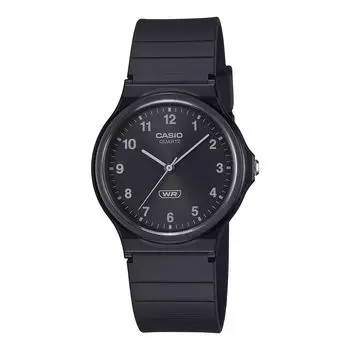 [Casio] CASIO Analog Watch Chipkashi Cheap Casio MQ-24B-1B Biomass Plastic Band Unisex Black Overseas Model [Parallel Import]