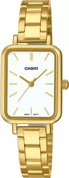 CASIO Casio Casio Standard Cheap Casio Chipkashi Watch Ladies Quartz Brass Metal Gold White LTP-V009G-7E