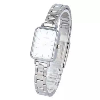 CASIO Casio Casio Стандартные дешевые часы Casio Chipkashi женские латунные металлические серебристо-белые LTP-V009D-7E [Товар]