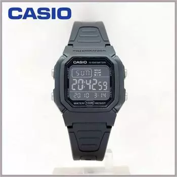 Casio CASIO цифровые электронные часы W-800H-1BVDF студенческие часы военные часы унисекс часы