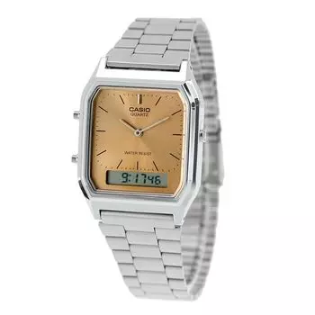 [Casio] CASIO Classic Chipkashi Quartz Men s Women s Watch AQ-230A-4AMQY