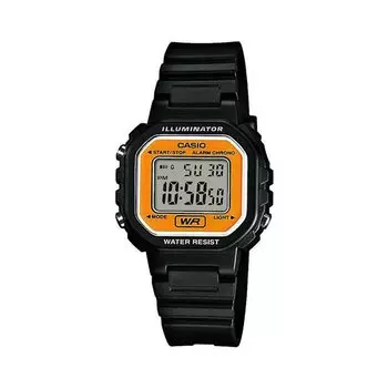 [Casio] CASIO Digital Watch Chipkashi Cheap Casio LA-20WH-9A Women s Girls Kids Black x Orange Overseas Model [Parallel Import]