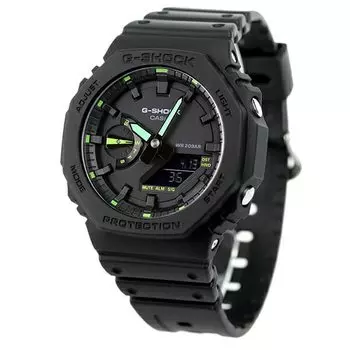 [Casio] CASIO G-SHOCK Analog Digital 2100 Series Black Quartz Men s Watch GA-2100-1A3DR [Item]