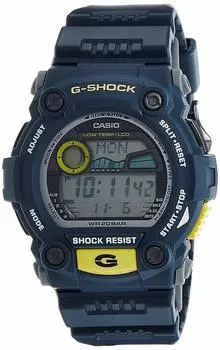 CASIO Casio G-Shock G-7900-2 Цвет G-SHOCK Импорт за рубеж Модель Синий Серый x Желтый Мужские часы Мужские часы Часы [Товар]