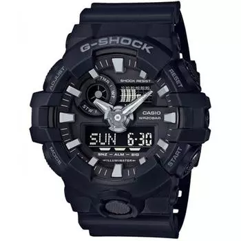 CaSio CaSio G Shock G Shock AnadeSi Мужские часы Ga 700 1 B Черные