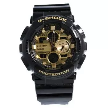 CASIO Casio G-SHOCK G-Shock часы мужские аналоговые цифровые Ana-Digi спортивные черные GA-140GB-1A1