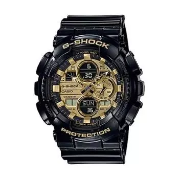 CASIO Casio G-SHOCK G-Shock Watch Men s Analog Digital Ana-Digi Sports Black GA-140GB-1A1 [Item]