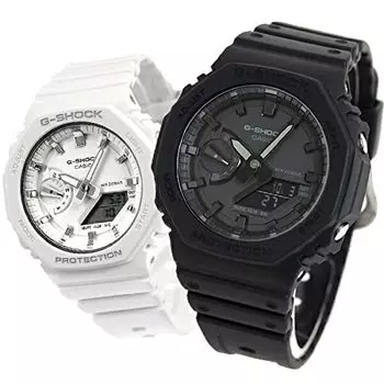 [Casio] CASIO G-SHOCK Watch Pair Watch G-Shock World Time GA-2100-1A1DR GMA-S2100-7ADR Men s Women s
