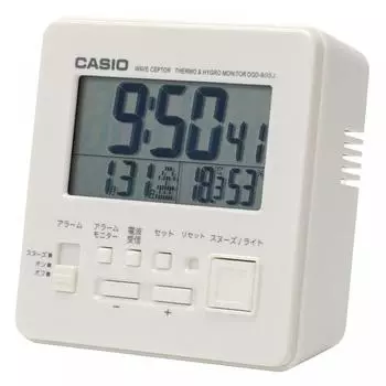 Casio Casio Настольные часы Радиочасы Цифровые Белые Dqd 805j 7jf