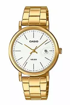 [Casio] CASIO Quartz Women s Watch LTP-E175G-7EV White Dial Gold Metal Band